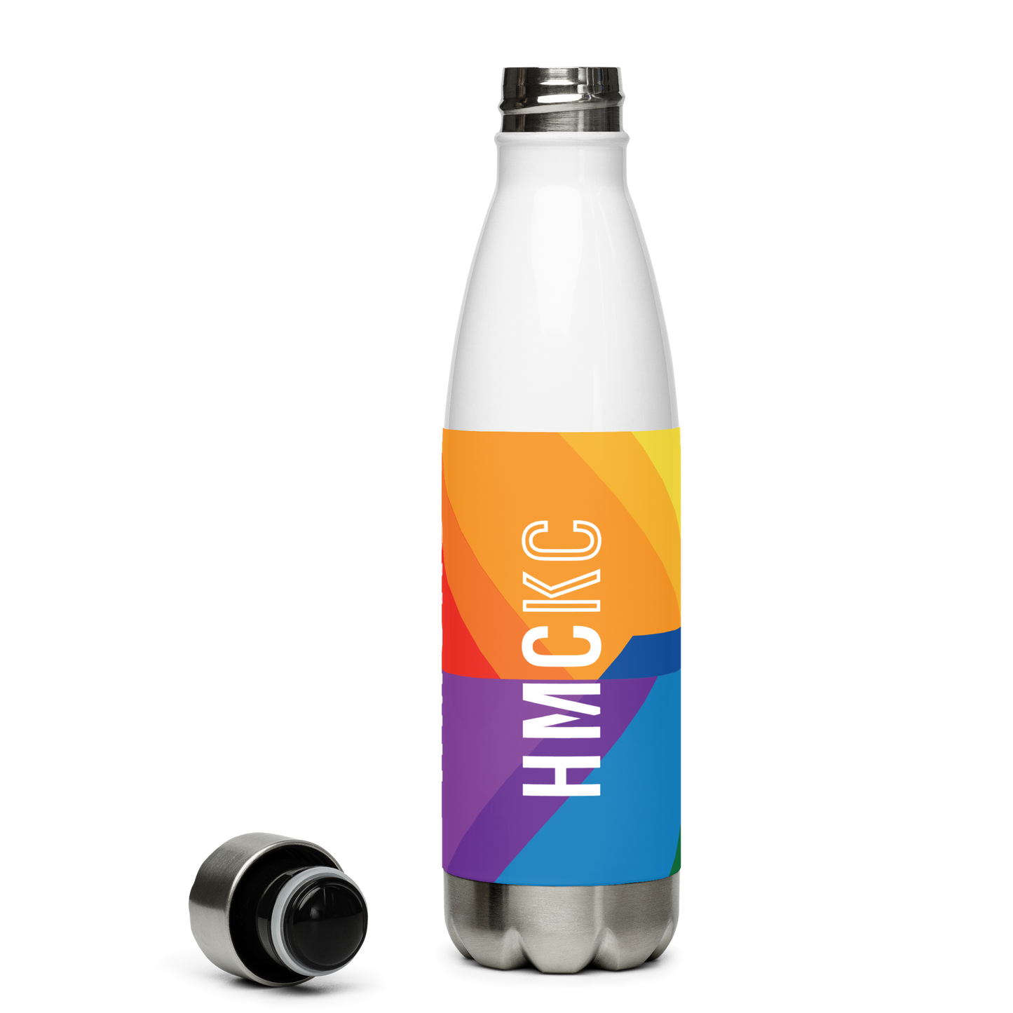 HMCKC Stainless Steel Water Bottle | Abstract