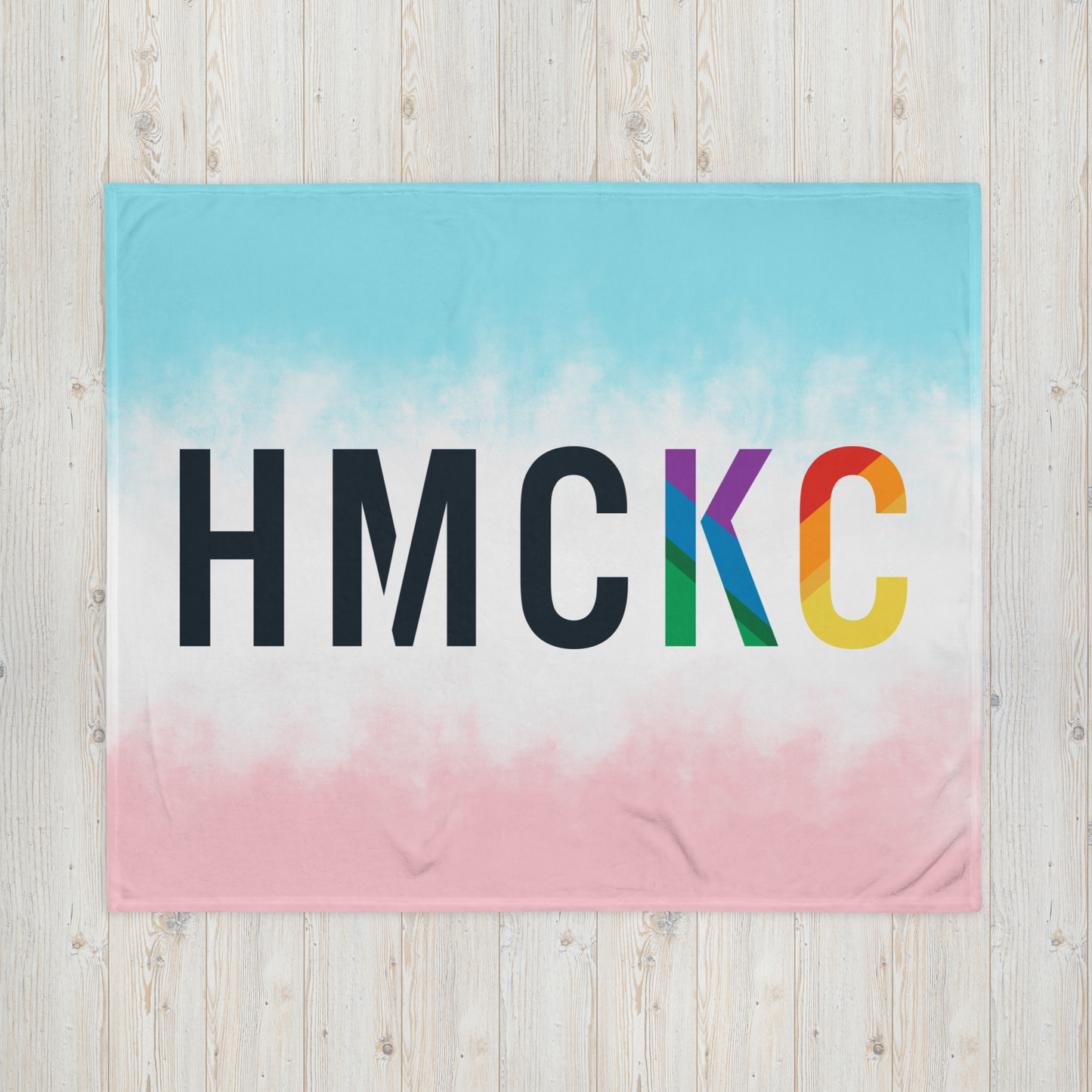HMCKC Throw Blanket | Trans Pride